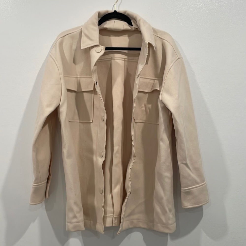 Fleece Oversized Jacket